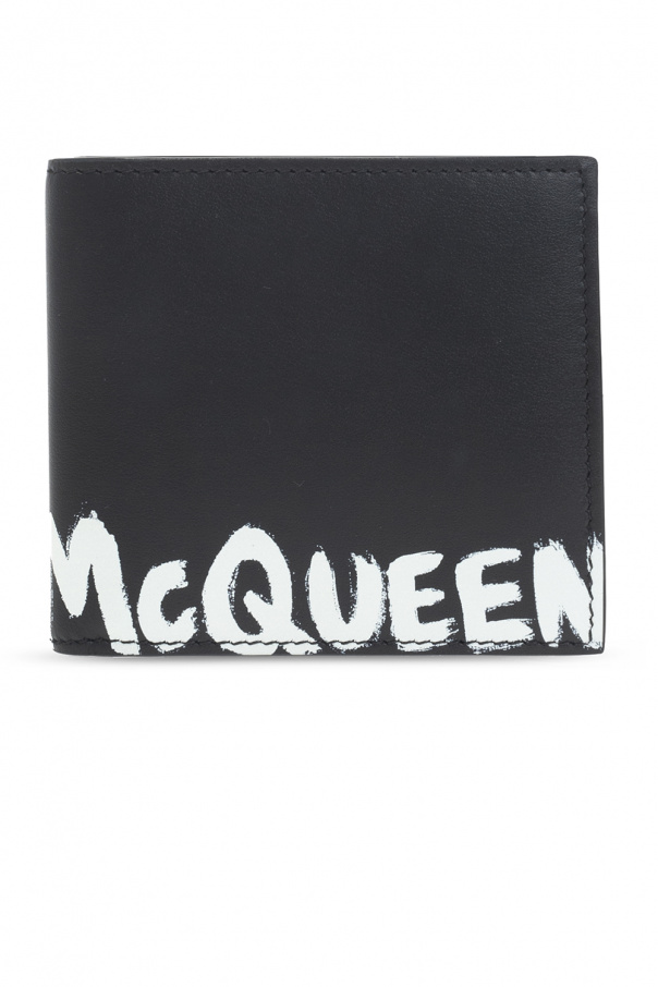 IetpShops Italy - Leather wallet Alexander McQueen - Alexander